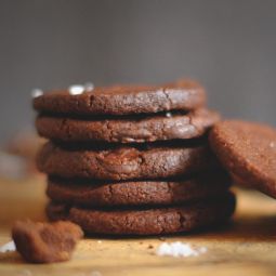 Cookies chocolat noir et fleur de sel 125gr
