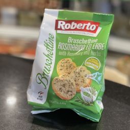Bruschettine Romarain & Herbes 100g - Roberto