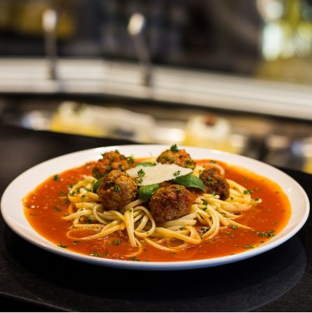 Tagliatelles Polpette