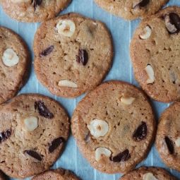 Cookies noisettes &amp;amp;amp;amp;amp;amp;amp;amp;amp;amp; chocolat noir 125gr