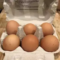 Oeufs Bio Plein Air par 6