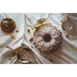 Cake pommes noisettes et cannelle 8 personnes